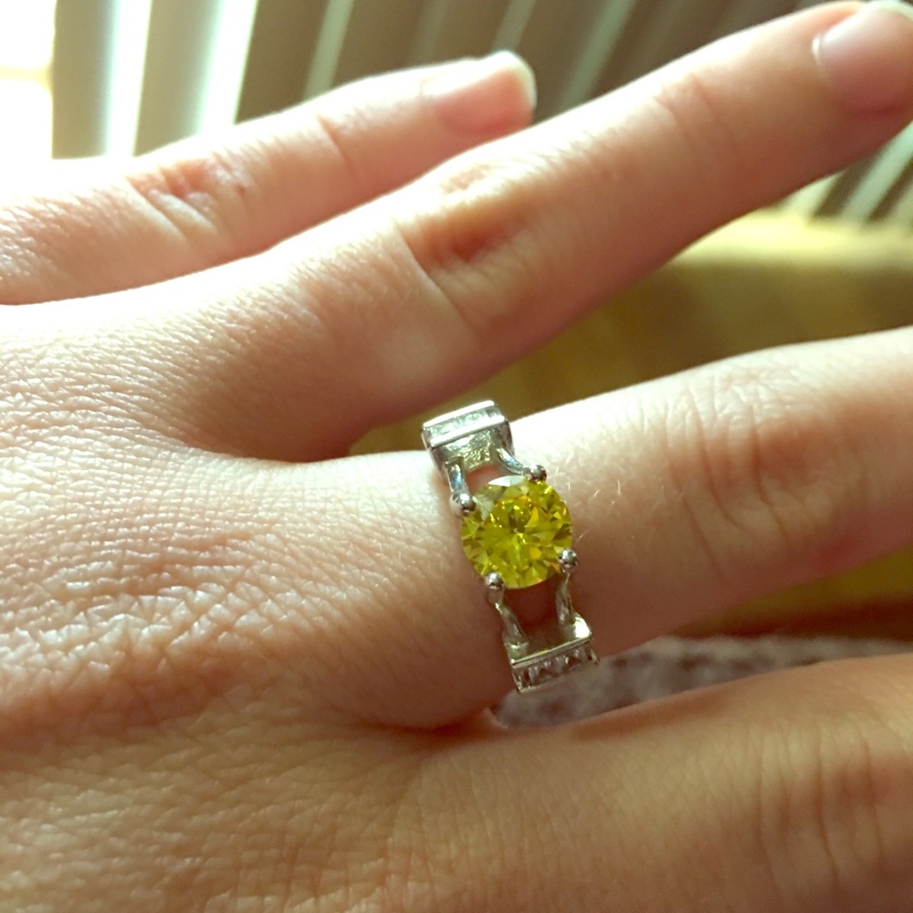 Topaz Silver Ring